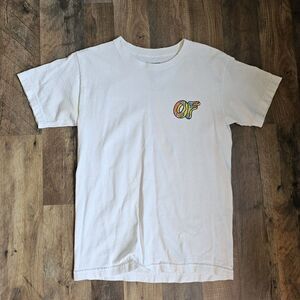 Odd Future OFWGKTA Men’s White T-Shirt – Size Small – Rare Logo - Fair Condition